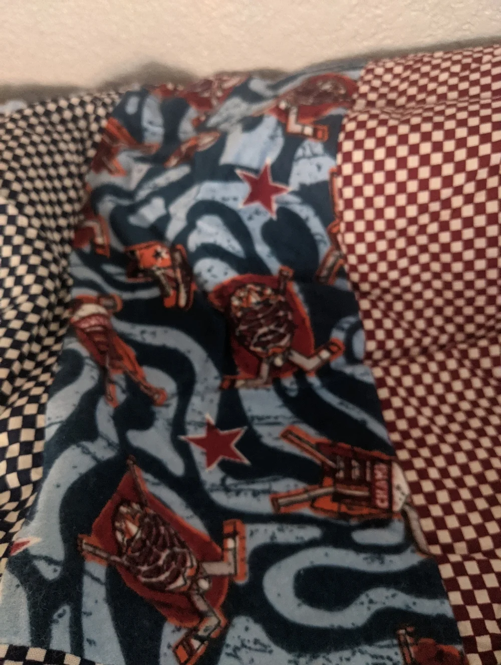 Vintage Rare Quilted Throw Cover Blanket Kids Bedding Outdoor Festival